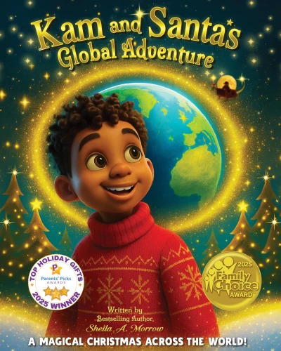Kam and Santa’s Global Adventure: A Magical Christmas Across the World!